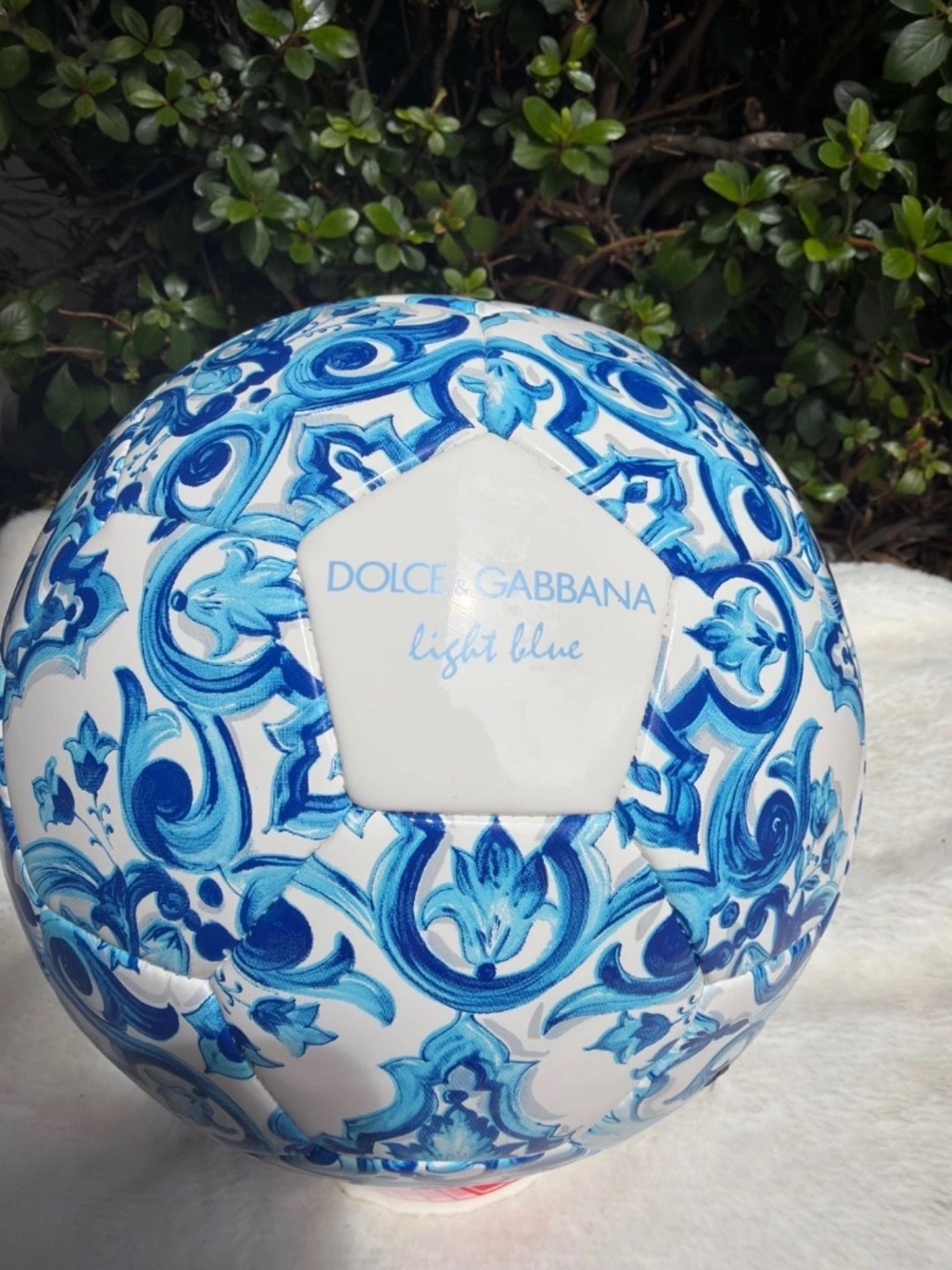 Dolce & Gabbana Light Blue Limited Edition Macy’s Promotional Soccer Ball